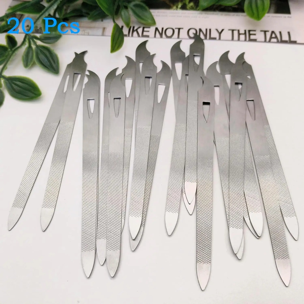 10/20Pcs Metal Nail File Stain - Nail Extension Form ulasan dan harga