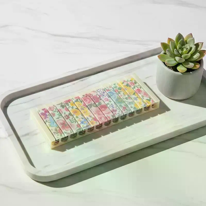 Nail Foil Storage Box 10 Grids - Nail Foil Transfer ulasan dan harga