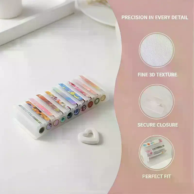 Nail Foil Storage Box 10 Grids - Nail Foil Transfer ulasan dan harga