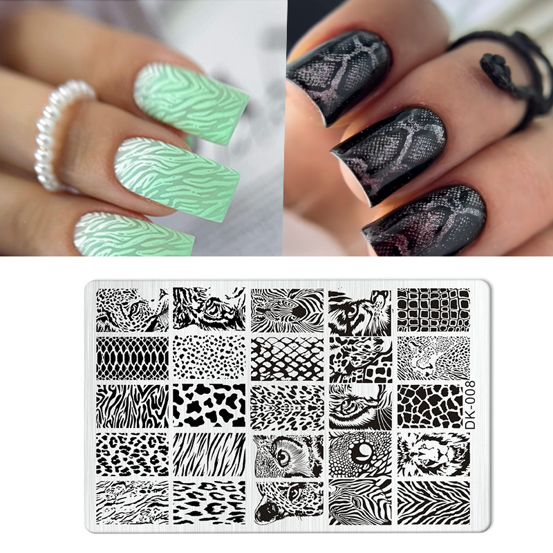 Animal Image Snake Leopard Nai - Nail Art Zebra ulasan dan harga
