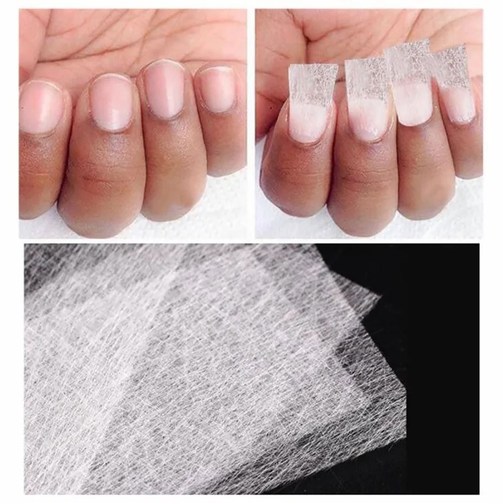 50Pcs Durable Non-woven Silk F - Nail Extension Form ulasan dan harga