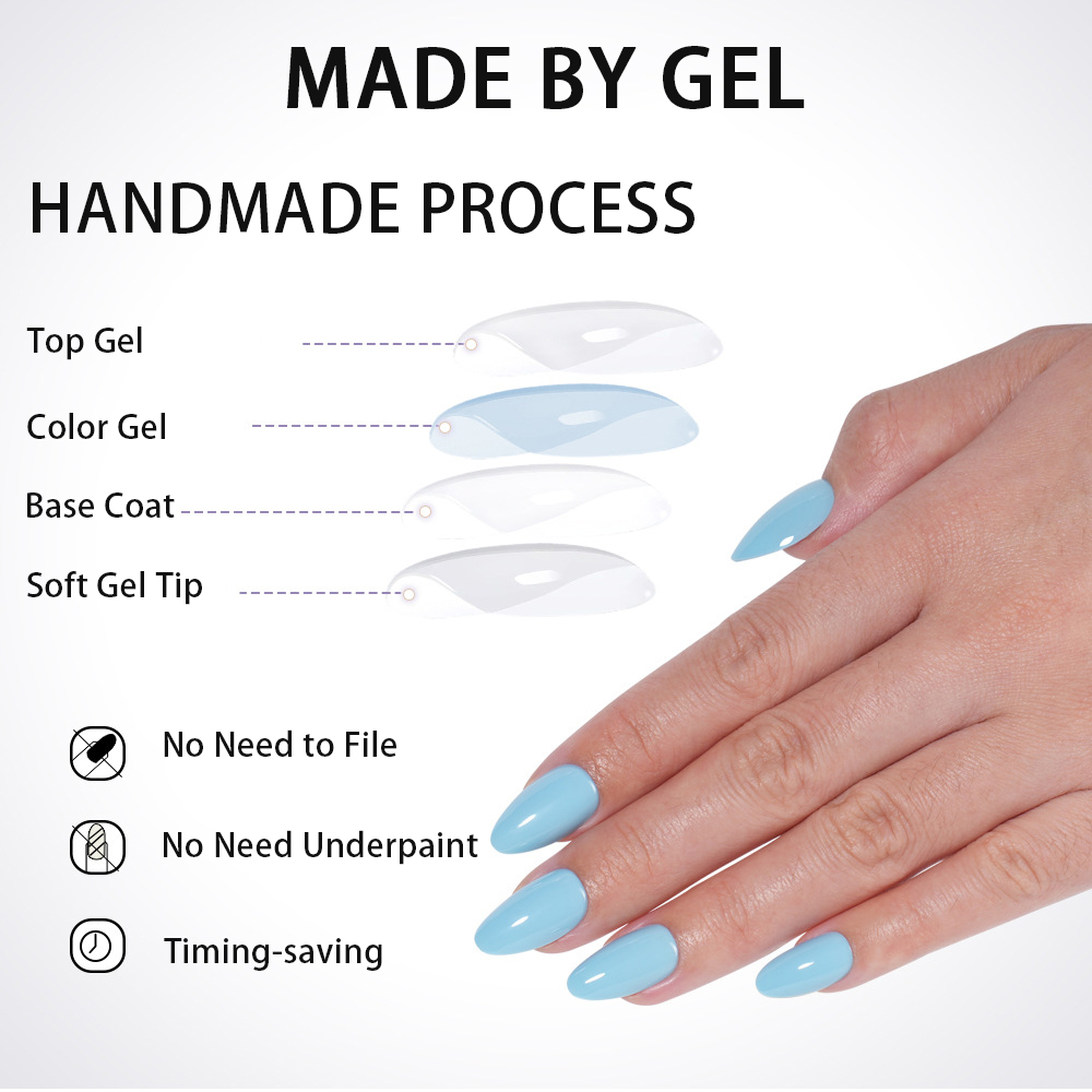 VITAGWX 32pcs Press on Nails A - Nail Art Ideas ulasan dan harga