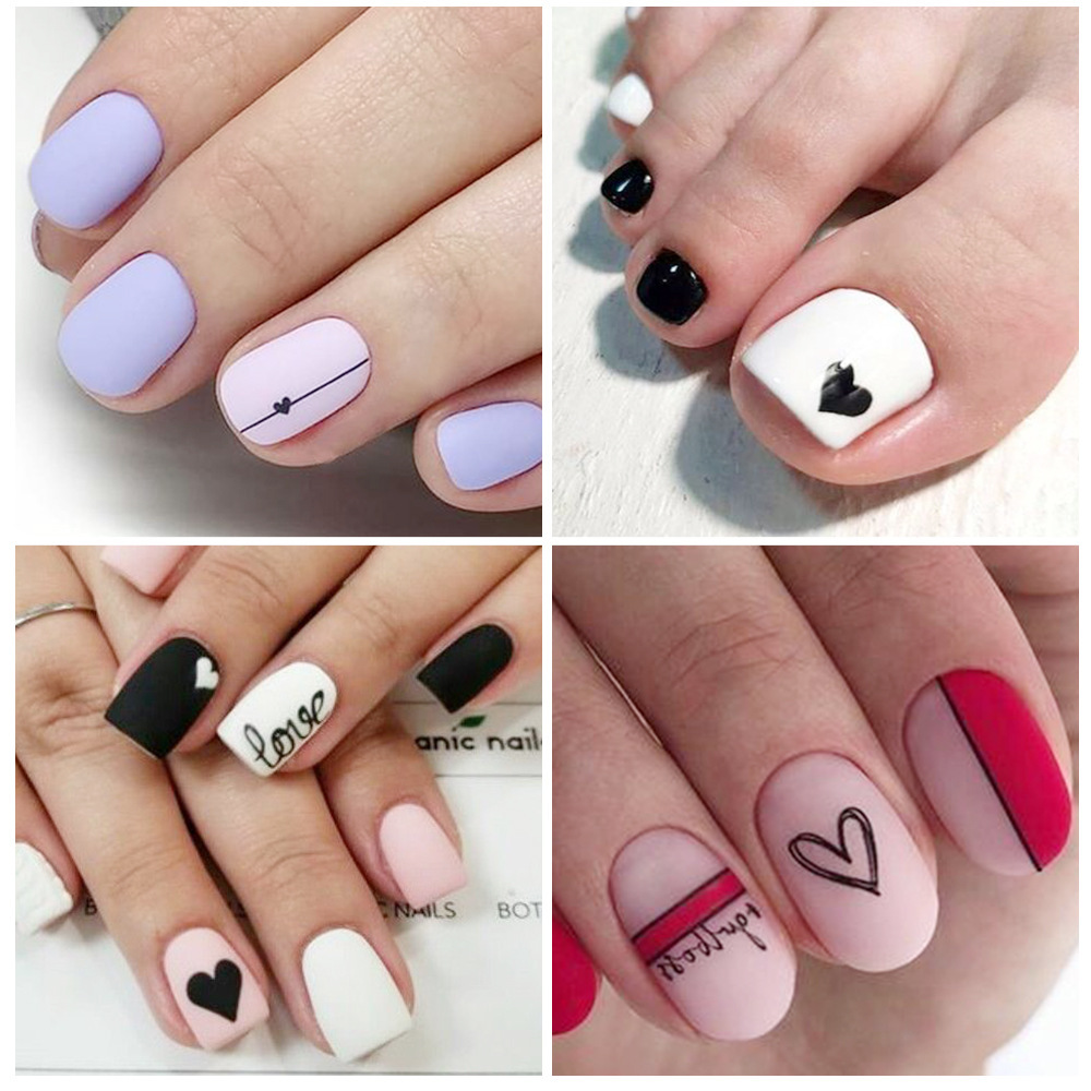 Nail Art Decals Love Hearts Le - Nail Art Valentine ulasan dan harga