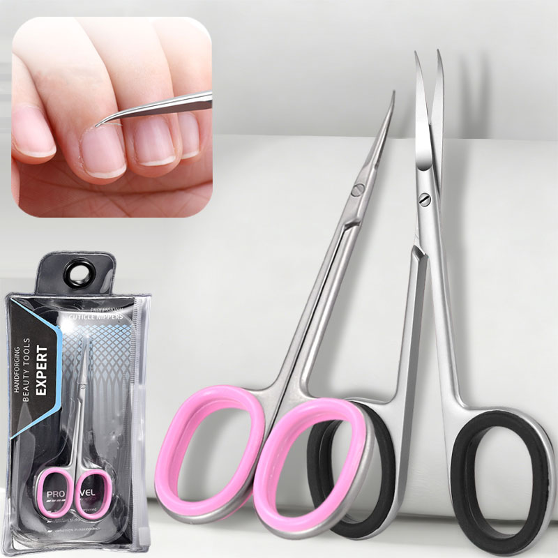 Stainless Steel Curved Tip Cut - Nail Extension Form ulasan dan harga