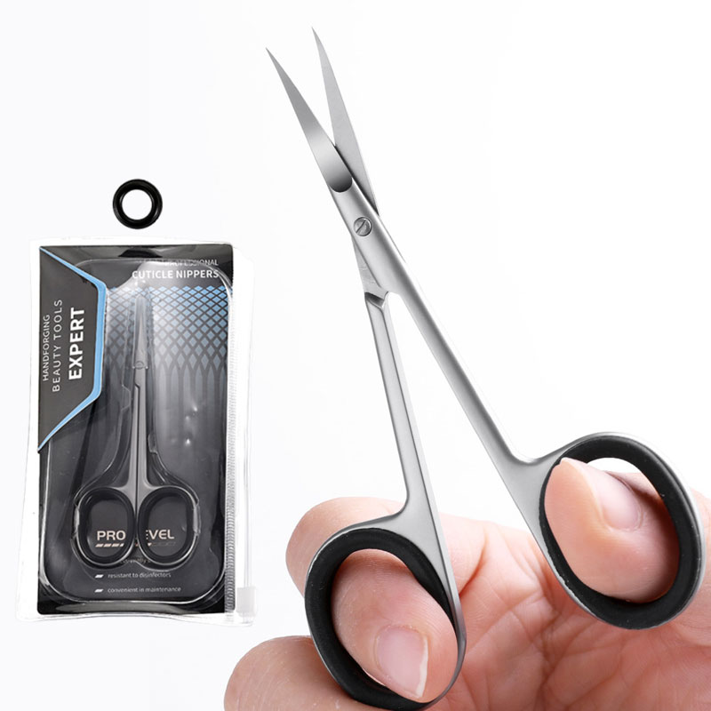 Stainless Steel Curved Tip Cut - Nail Extension Form ulasan dan harga