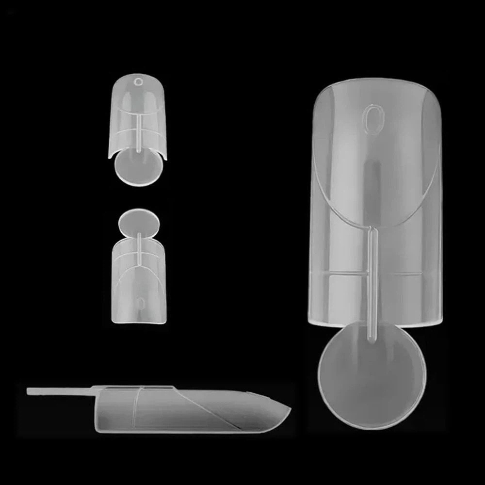 140PCS Matte Surface French Na - Nail Extension Form ulasan dan harga