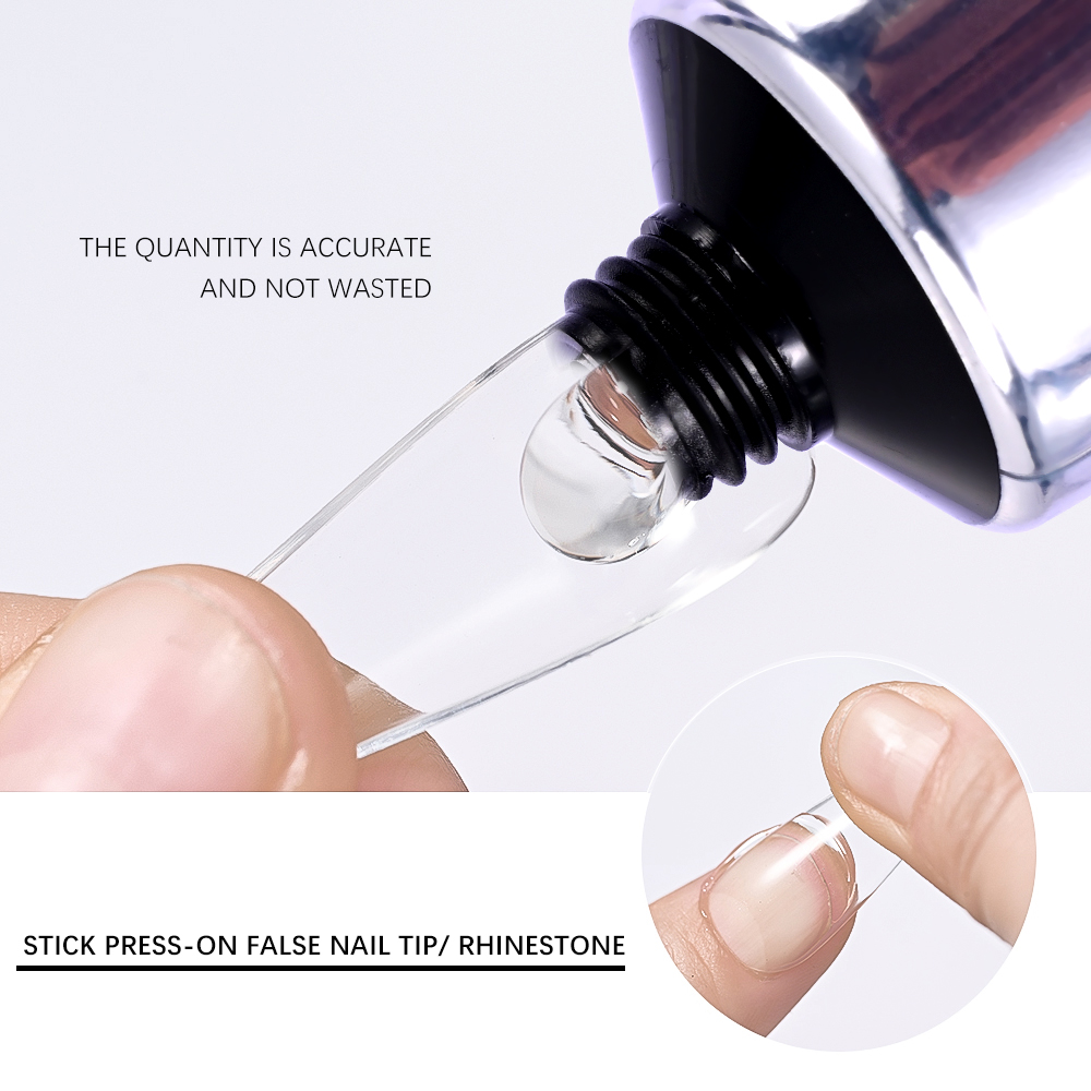 30/20/10g Solid Soft Fake Nail - Nail Extension Form ulasan dan harga