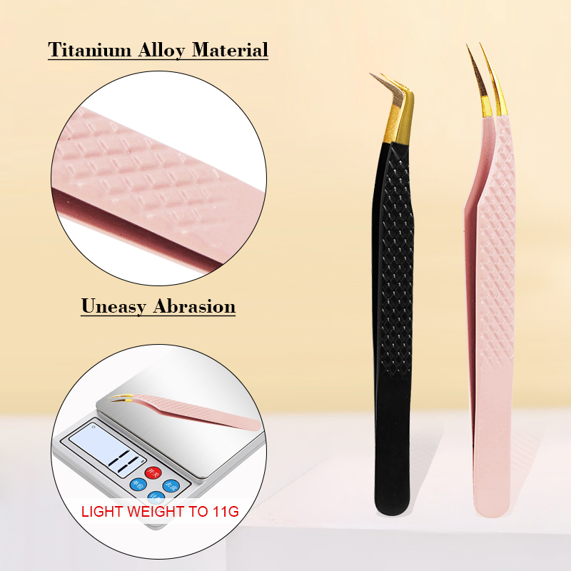 1pc Fiber Tip Tweezers Stainle - Nail Extension Form ulasan dan harga