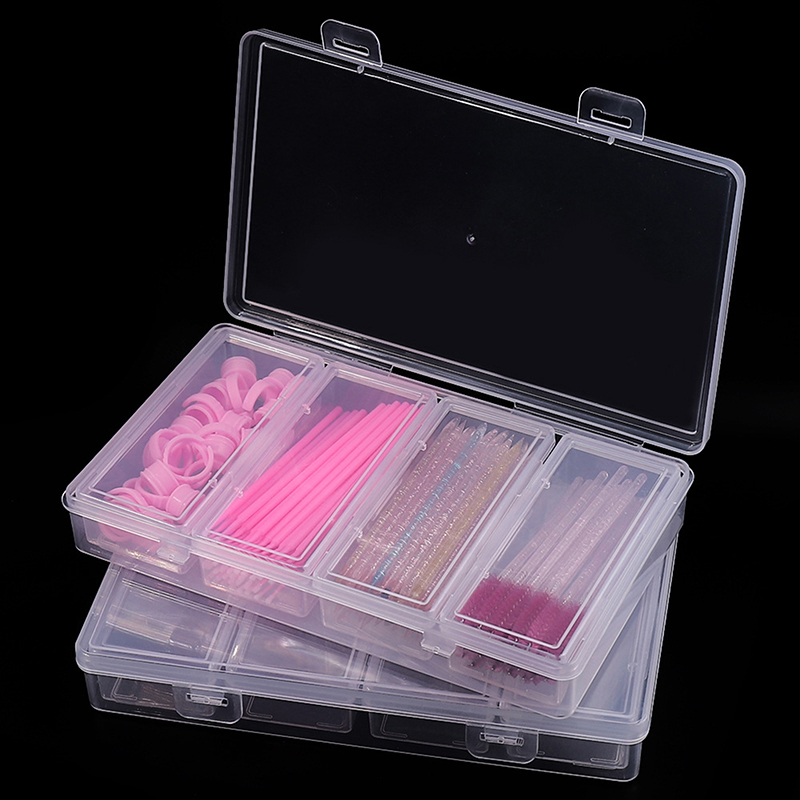 4 Grid Independent Storage Box - Nail Extension Form ulasan dan harga