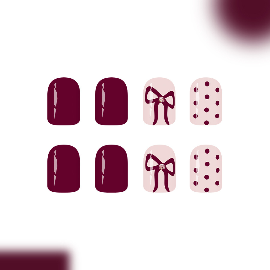 Short Square Press On Nails Gl - Nail Art Design ulasan dan harga