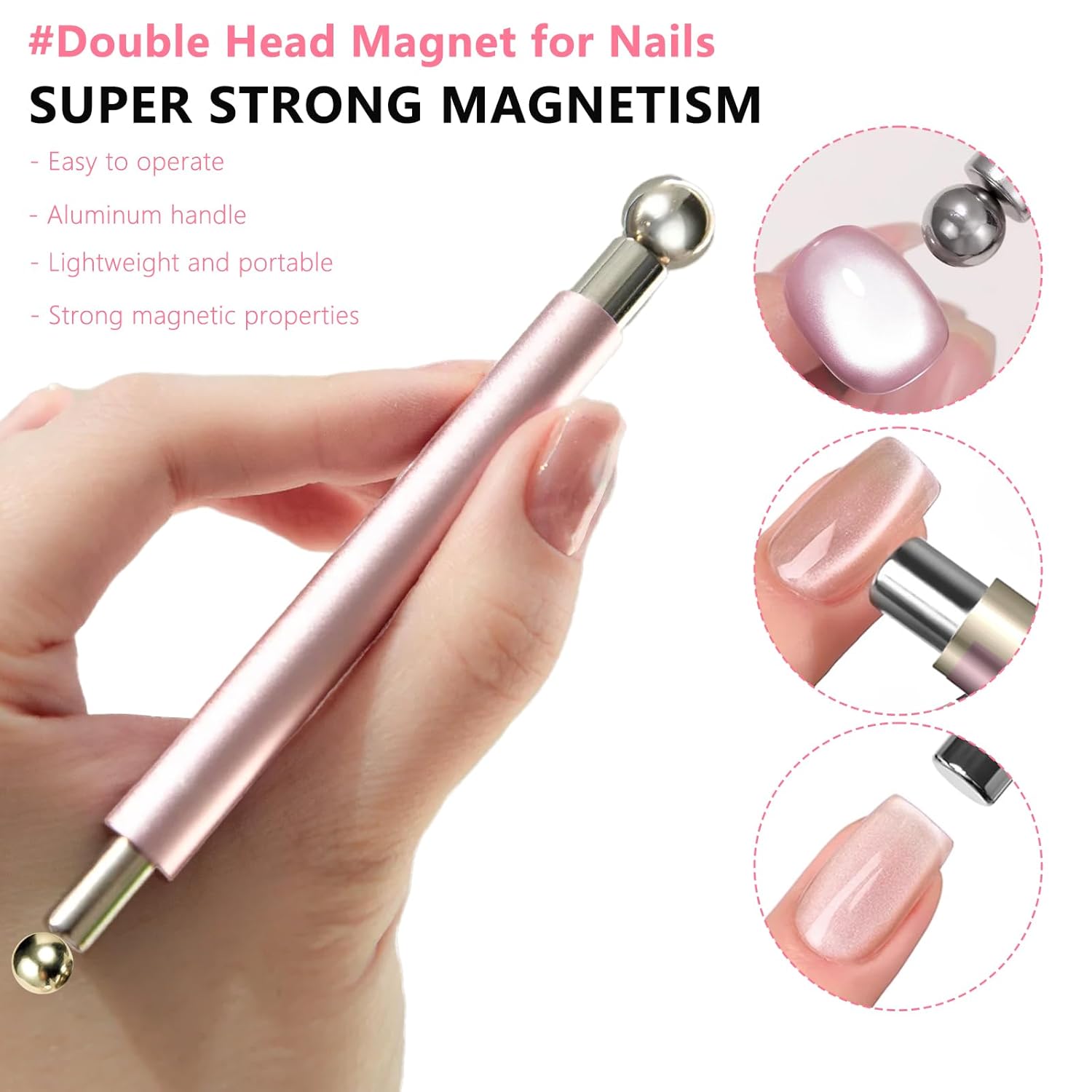Cat Eye Magnetic Ball With Nai - Nail Art Ideas ulasan dan harga
