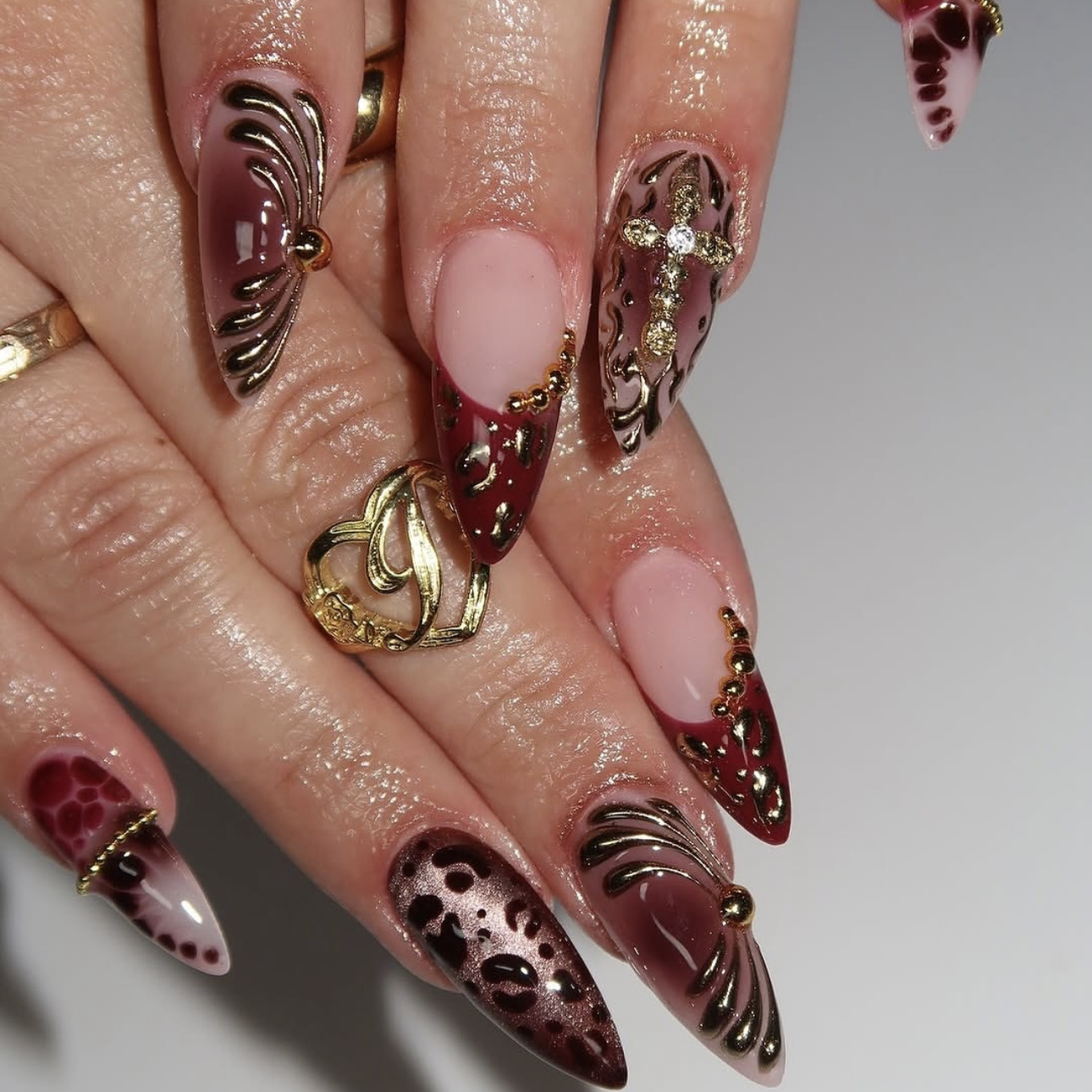 Medium fake nails for women gr - Nail Art Design ulasan dan harga
