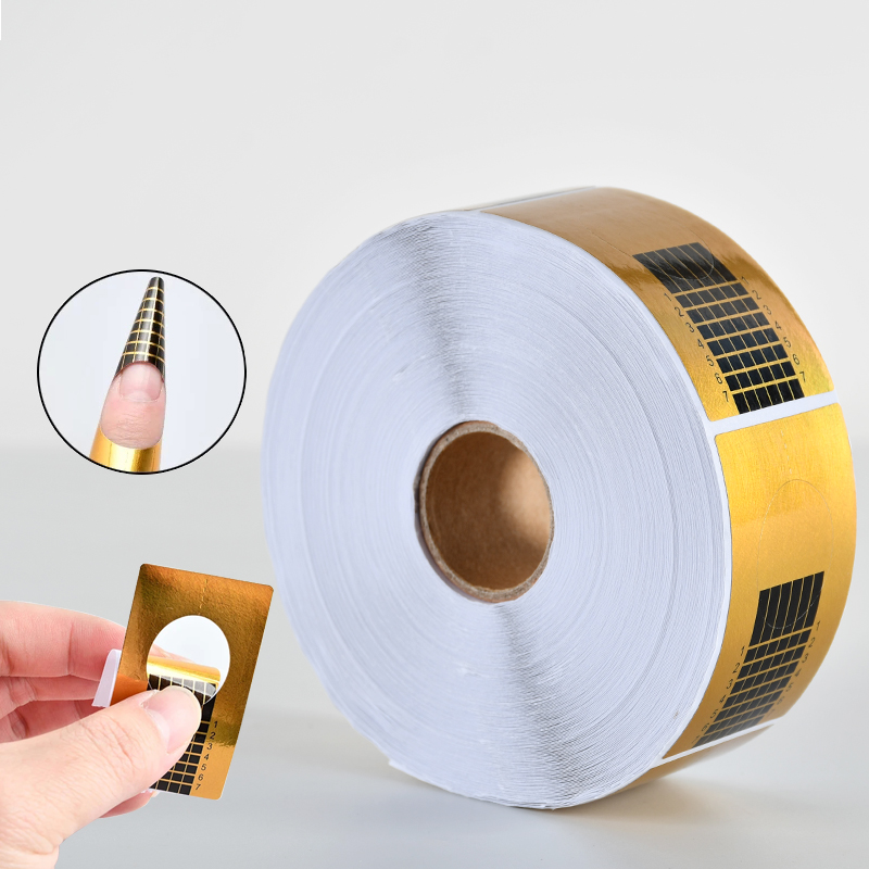 Nail Form Tips Acrylic UV Gel  - Nail Extension Form ulasan dan harga