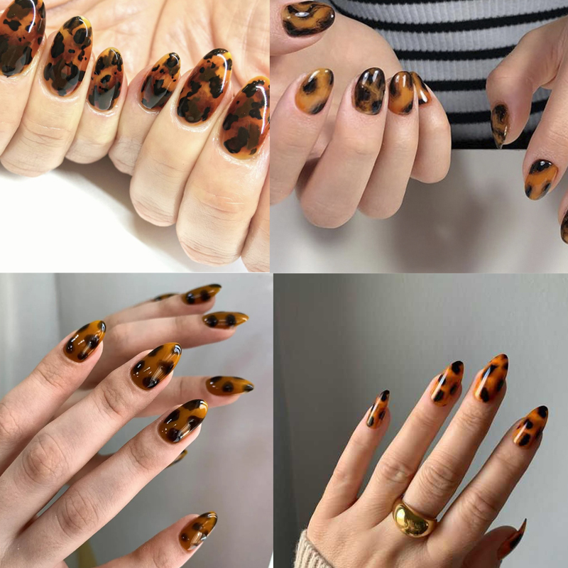 1roll 100CM*4CM Tortoise Shell - Nail Art Zebra ulasan dan harga