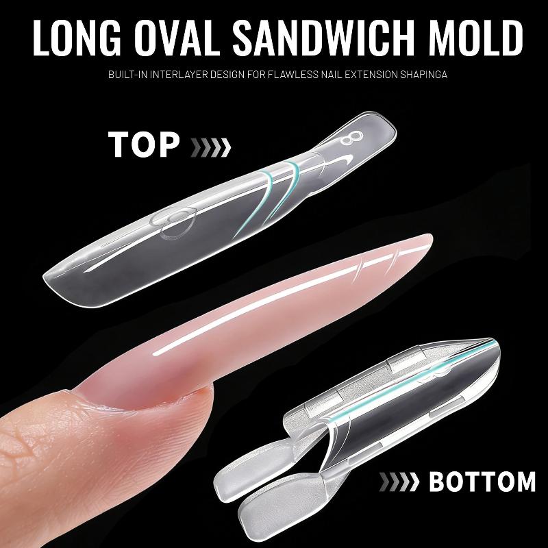 New Sandwich Dual Nail Forms 1 - Nail Extension Form ulasan dan harga