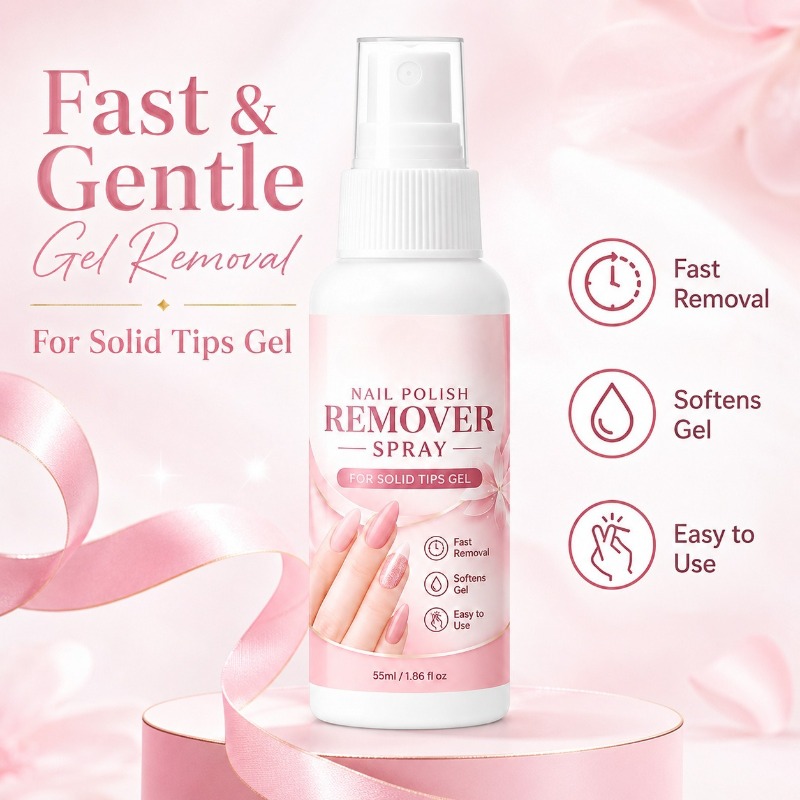 Nail Remover Spray Solid Nail  - Nail Art Ideas ulasan dan harga