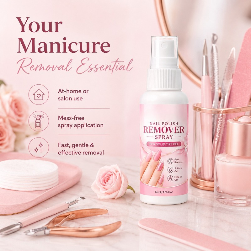 Nail Remover Spray Solid Nail  - Nail Art Ideas ulasan dan harga