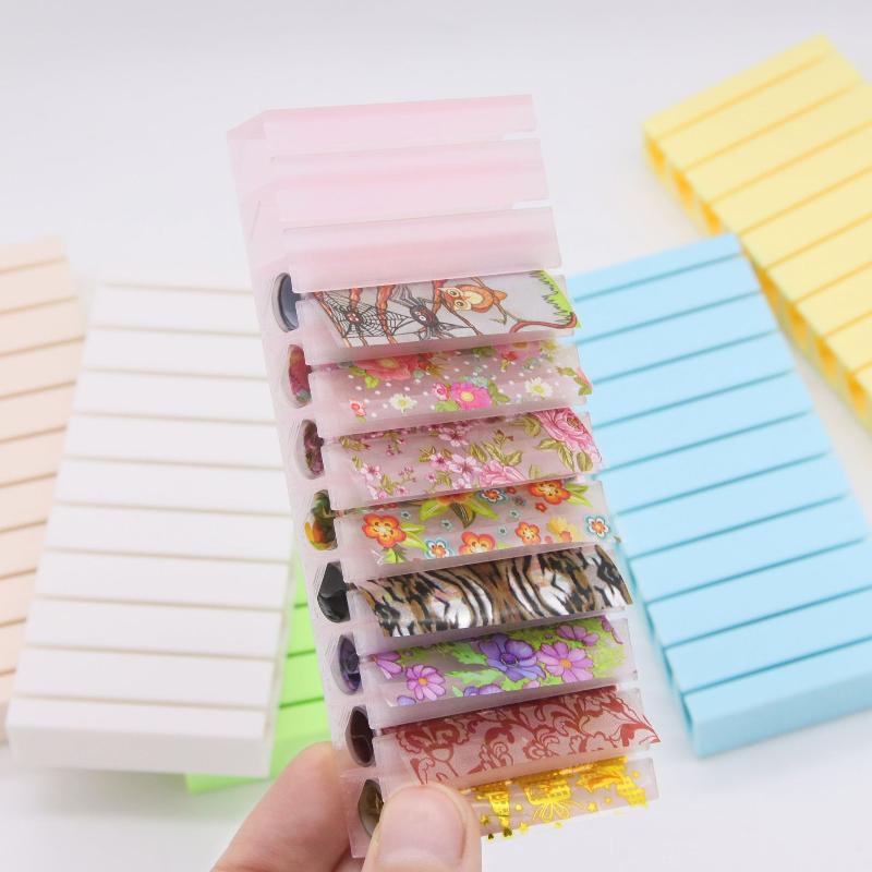 1 Set Transfer Paper Organizer - Nail Foil Transfer ulasan dan harga