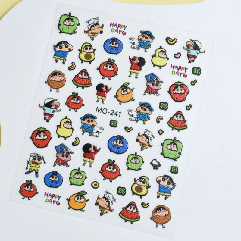 Crayon Shin-chan Creative Pape - Nail Art Design ulasan dan harga