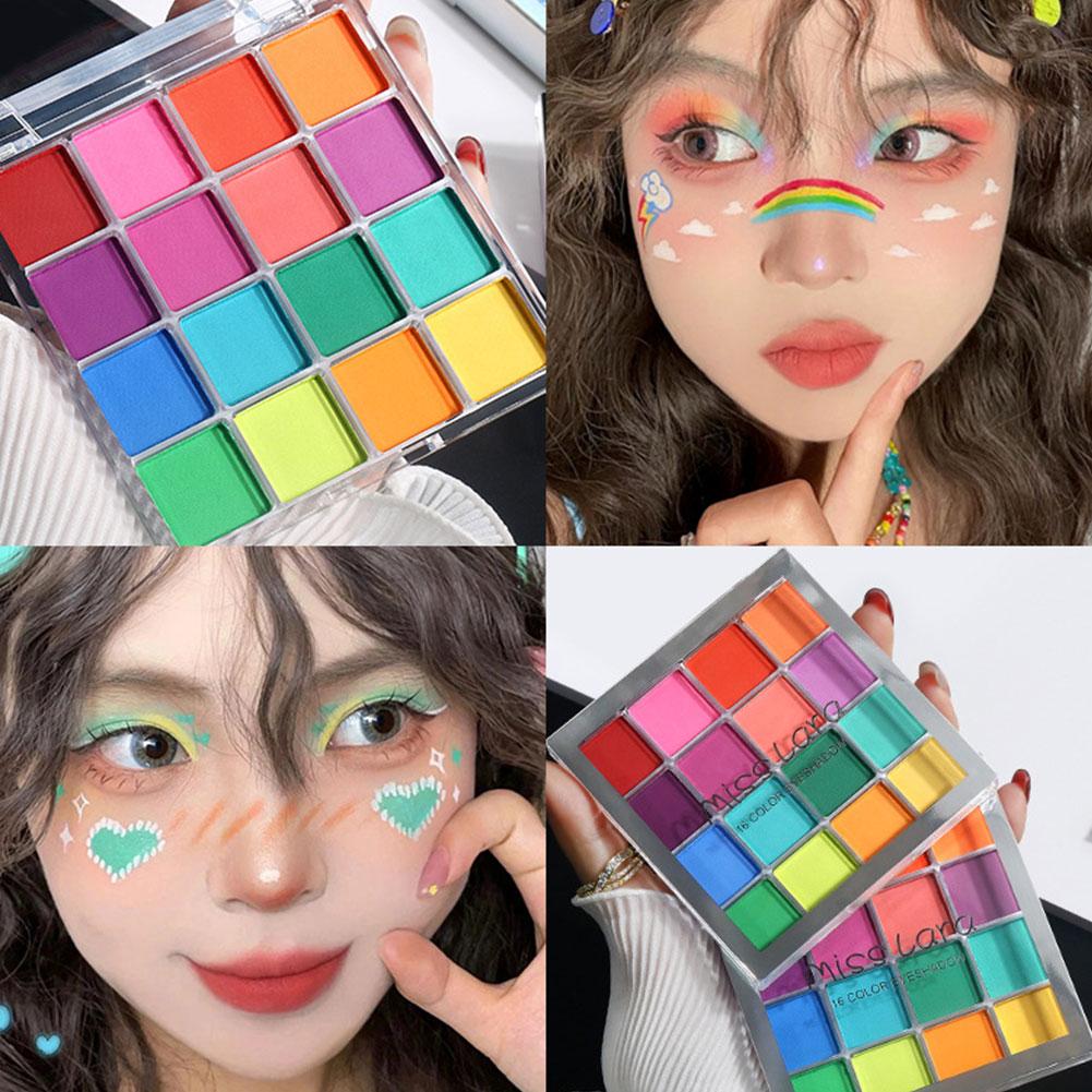 16Colors Neon Nail Pigment Pow - Nail Art Ombre Glitter ulasan dan harga