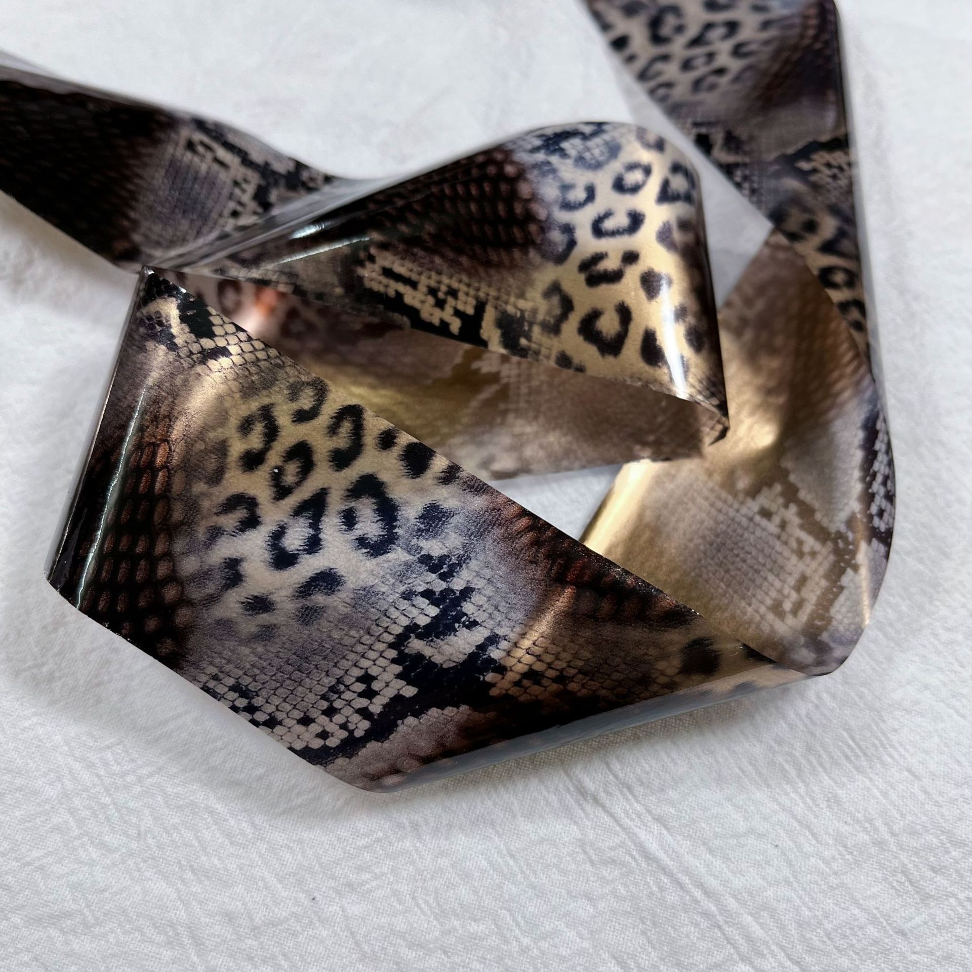 4*100cm Leopard Nail Foil Tran - Nail Art Zebra ulasan dan harga