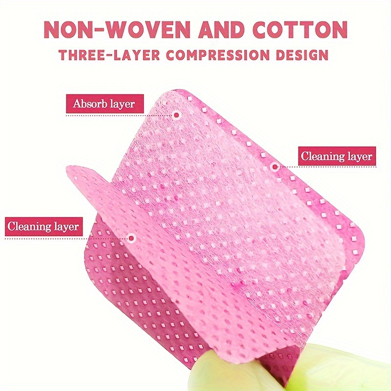 20/600pcs Lint-Free Nail Wipes - Nail Art Ideas ulasan dan harga